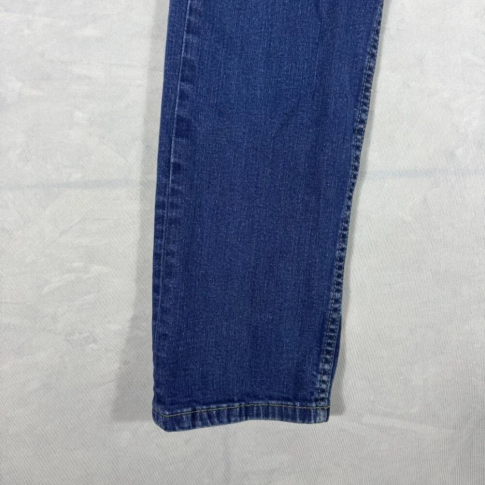 Levi's Men's‎ Straight Jeans Blue Denim Zip Fly Mid Rise 5-Pocket Design W34 L32